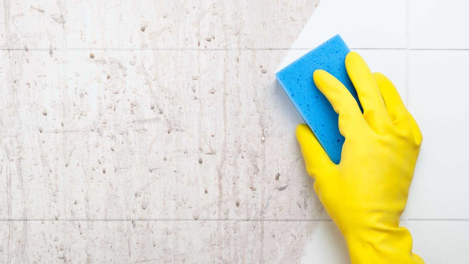 Scrubbing tile