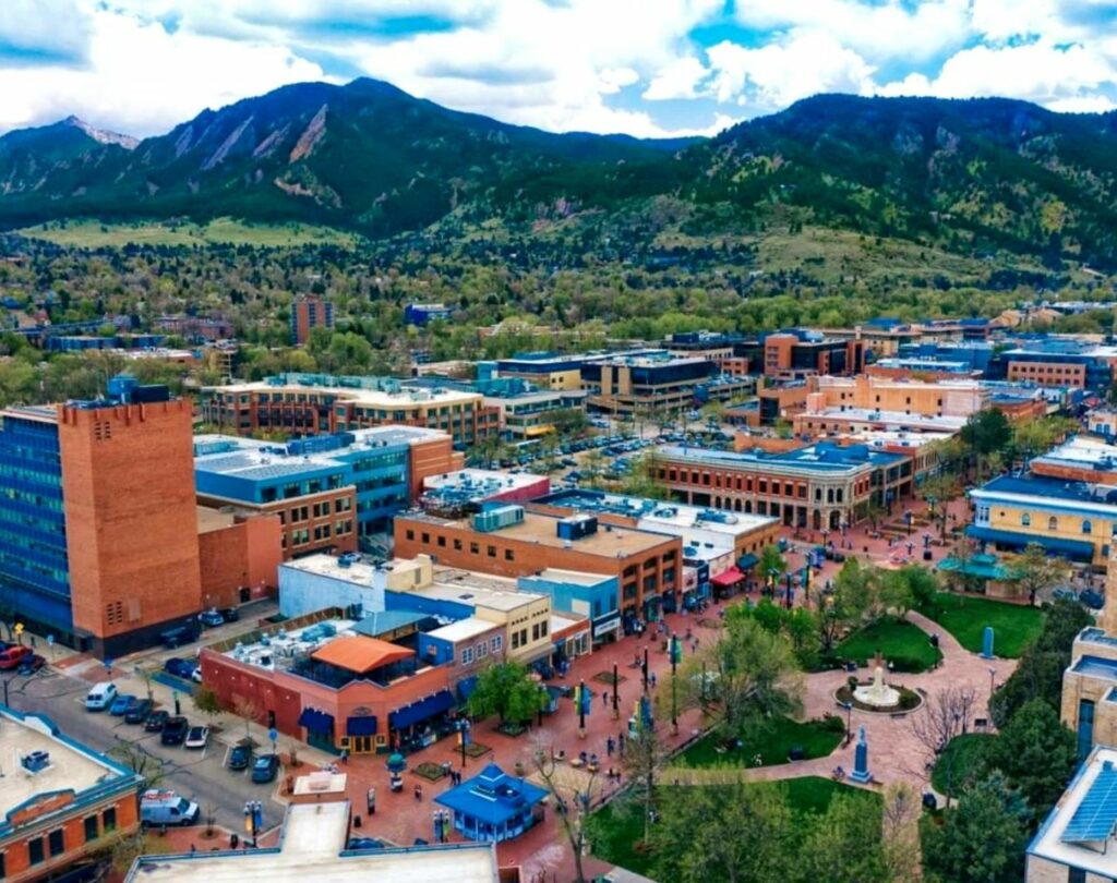 Aerial View, Boulder County, CO