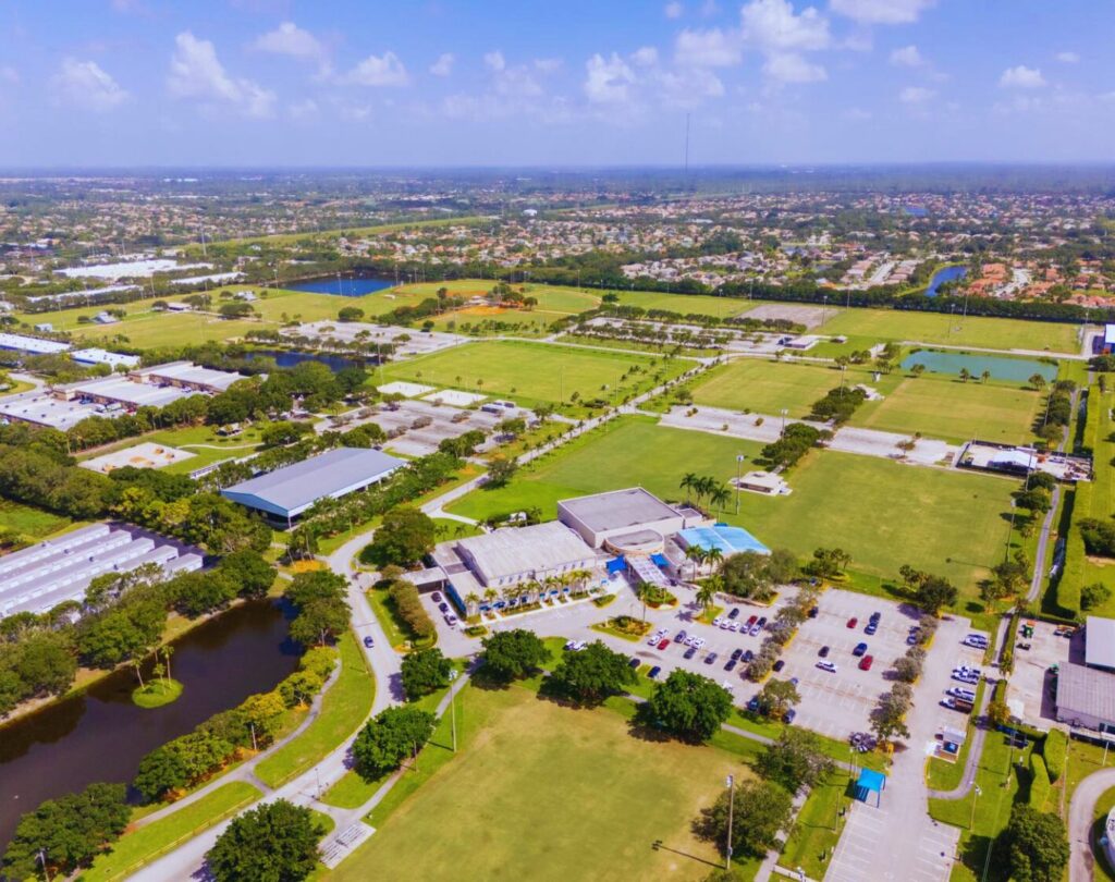 Aerial photo Village Park, Wellington, CO